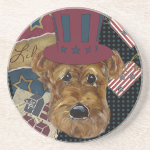 AMERICANA AIREDALE COASTER