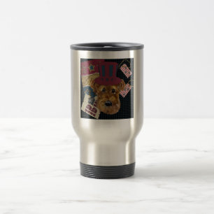 AMERICANA AIREDALE TRAVEL MUG