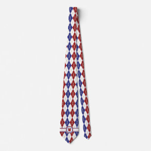 Americana Argyle Men's Neck Tie