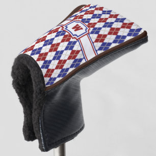 Americana Argyle Putter Cover