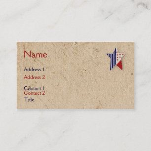 Americana Business Card