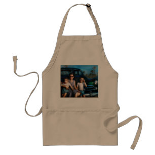 Americana - Car - The classic American vacation Standard Apron