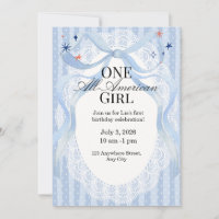 Americana Celebration Invitation