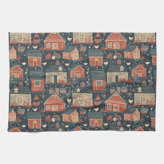 Americana Farmhouse Kitchen Towels
