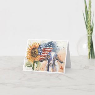Americana Goat by Sherry Card