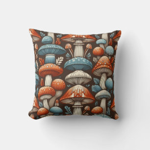 Americana Mushrooms Cushion