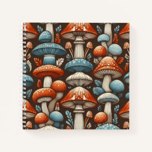 Americana Mushrooms Notebook