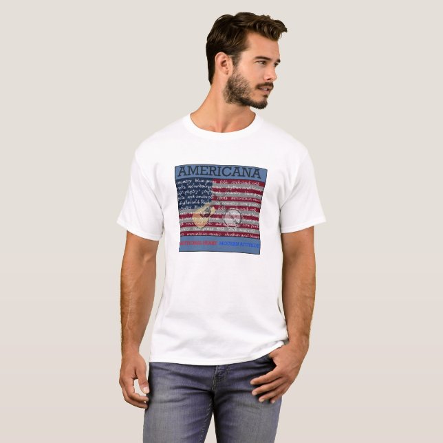 Americana Music 1 T-Shirt (Front Full)
