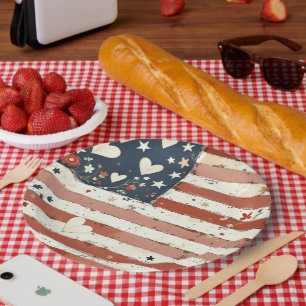 Americana Paper Plates