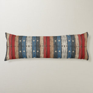 Americana/Stars Stripes/Patriotic Body Cushion