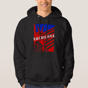 Americana Statue of Liberty BJJ Jiu Jitsu MMA Figh Hoodie