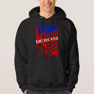 Americana Statue of Liberty BJJ Jiu Jitsu MMA Figh Hoodie