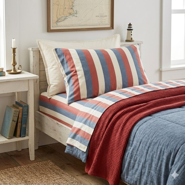 Americana Stripes – Patriotic Pillowcase (Creator Uploaded)