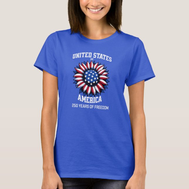 Americana Sunflower shirt (Front)