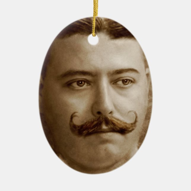 Americana - The Boss Ceramic Tree Decoration (Front)