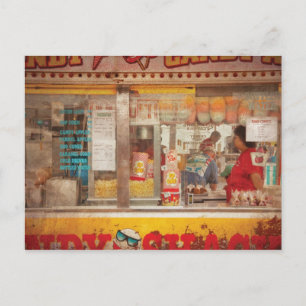 Americana - The Candy Shack Postcard