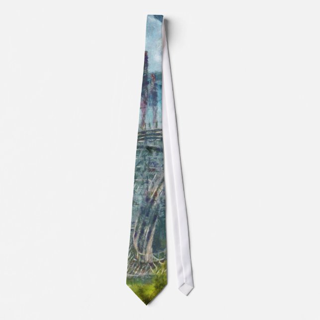 Americana - The thrill ride Tie (Front)