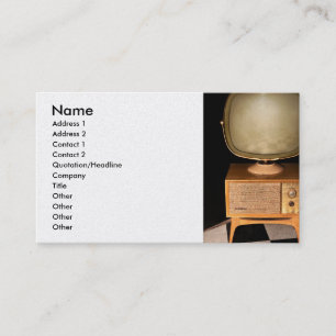 Americana - TV - The future of TV Business Card