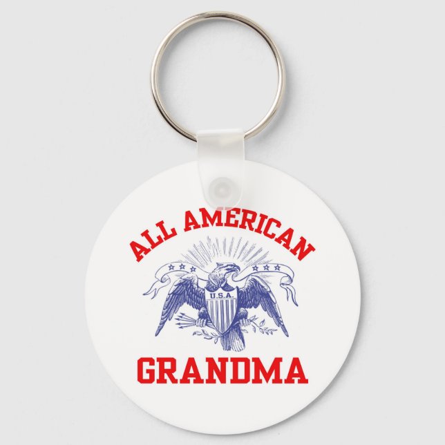 americangrandma key ring (Front)