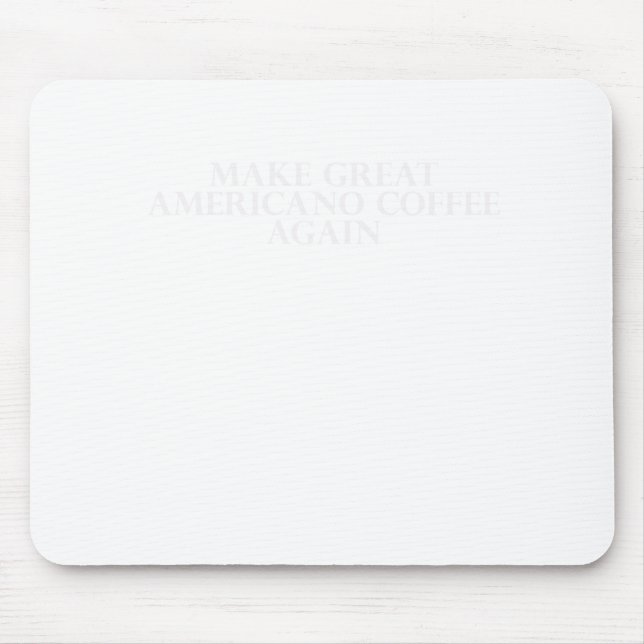 Americano_1 Mouse Mat (Front)