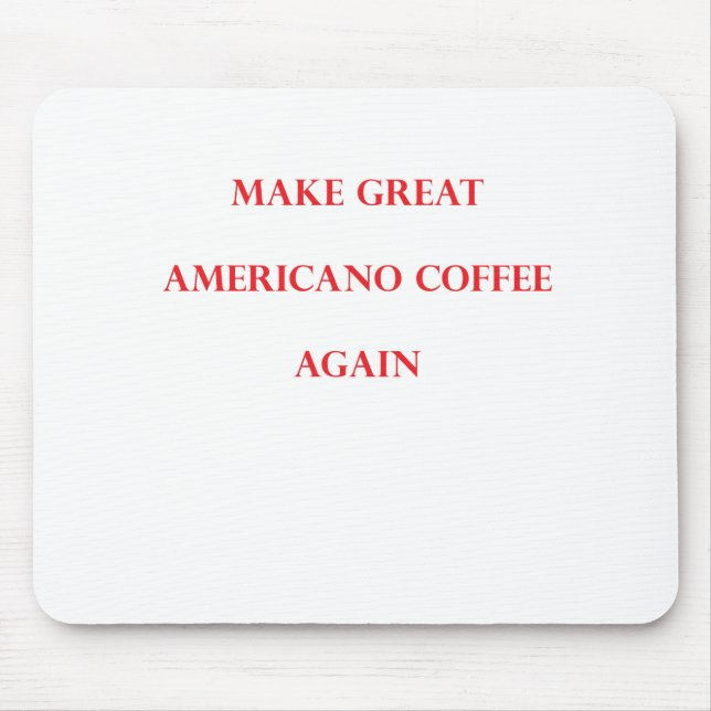 Americano_2 Mouse Mat (Front)