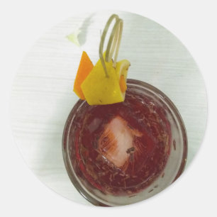 Americano Classic Round Sticker