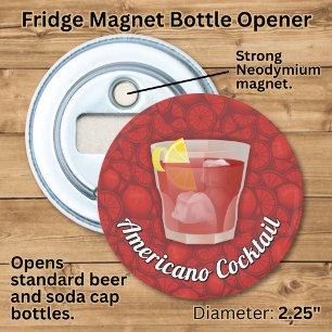 Americano Cocktail Bottle Opener