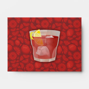 Americano cocktail envelope