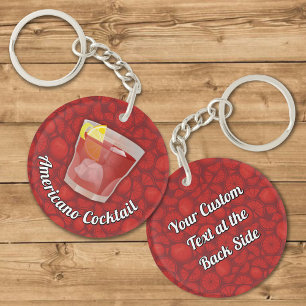 Americano Cocktail Keychain