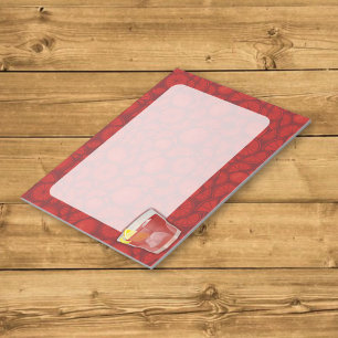 Americano cocktail notepad