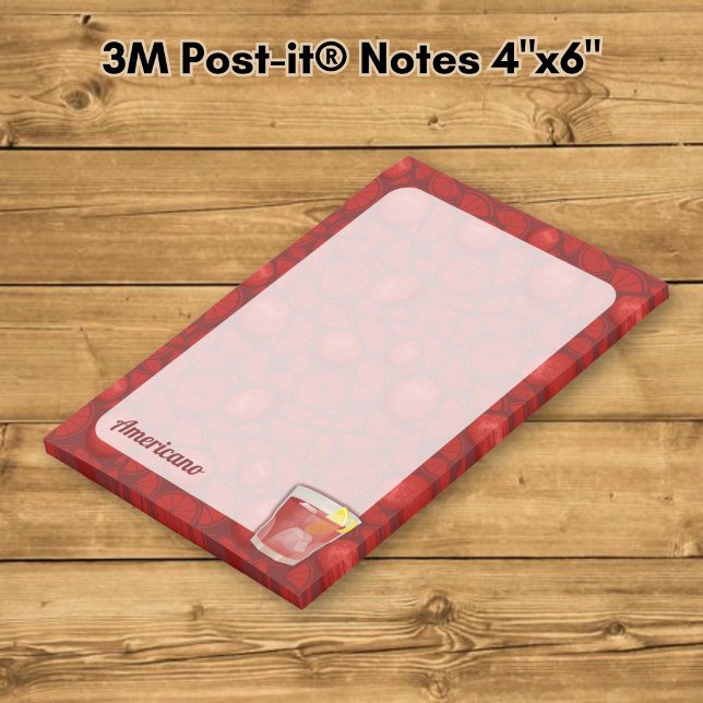 Americano Cocktail Post-it Notes (Creator Uploaded)