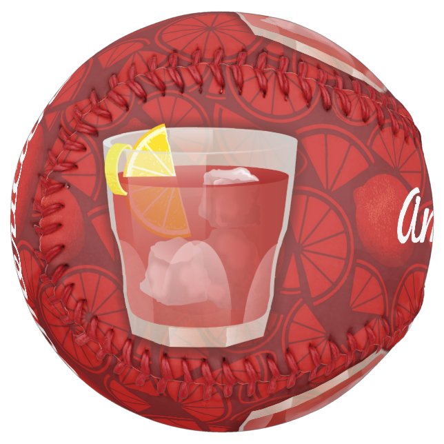 Americano Cocktail Softball (Front Left)