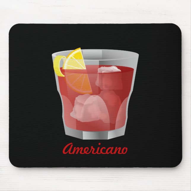 Americano Mouse Mat (Front)