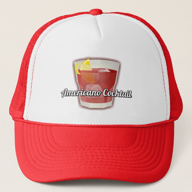 Americano Trucker Hat (Front)
