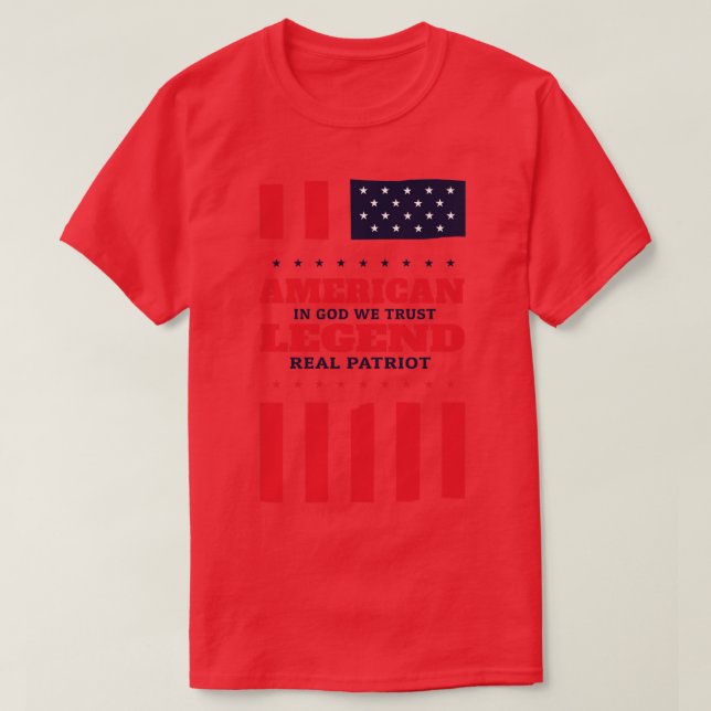 AmericanReal Patriot T-Shirt (Design Front)