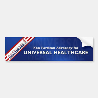 Americans 4 Healthcare Too bumpersticker Bumper Sticker