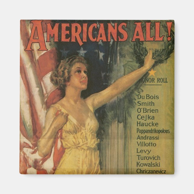 Americans All Magnet (Front)