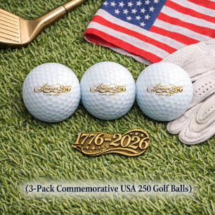 America's 250 Commemorative Golf Balls