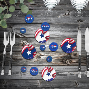 America's 250th Anniversary 1776 2026 USA  Confetti