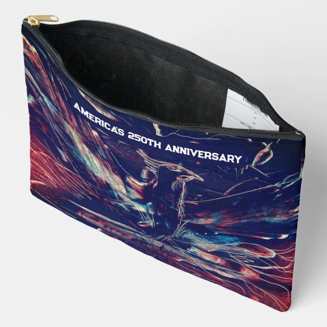 America's 250th Anniversary Accessory Pouch (Open)