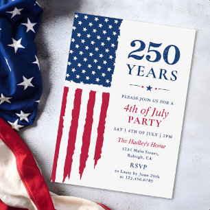 America's 250th Anniversary Event Invitation