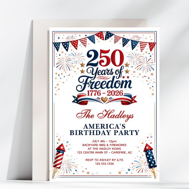 America's 250th Anniversary Invitation (Creator Uploaded)