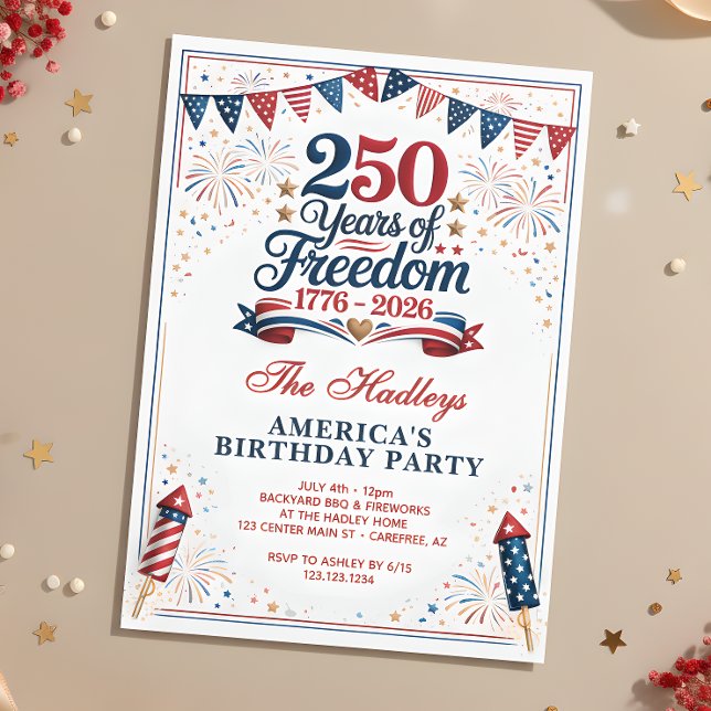America's 250th Anniversary Invitation (Creator Uploaded)