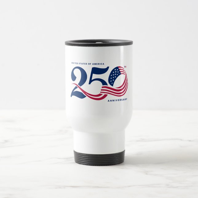 America's 250th Anniversary Travel Mug (Center)