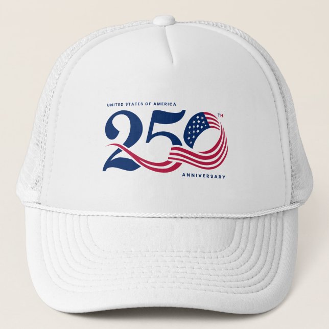 America's 250th Anniversary Trucker Hat (Front)