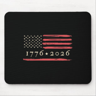 America's 250th Birthday 1776-2026 Usa Flag 250 Ye Mouse Mat