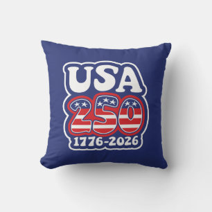 America's 250th Birthday - Groovy USA 250 Cushion