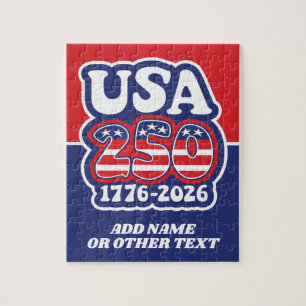 America's 250th Birthday - Groovy USA 250 Jigsaw Puzzle