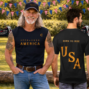 America's 250th Born To Ride Team Group T-Shirt
