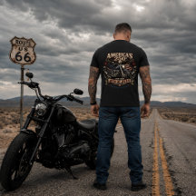 America's 250th Patriotic Motorcycle Biker